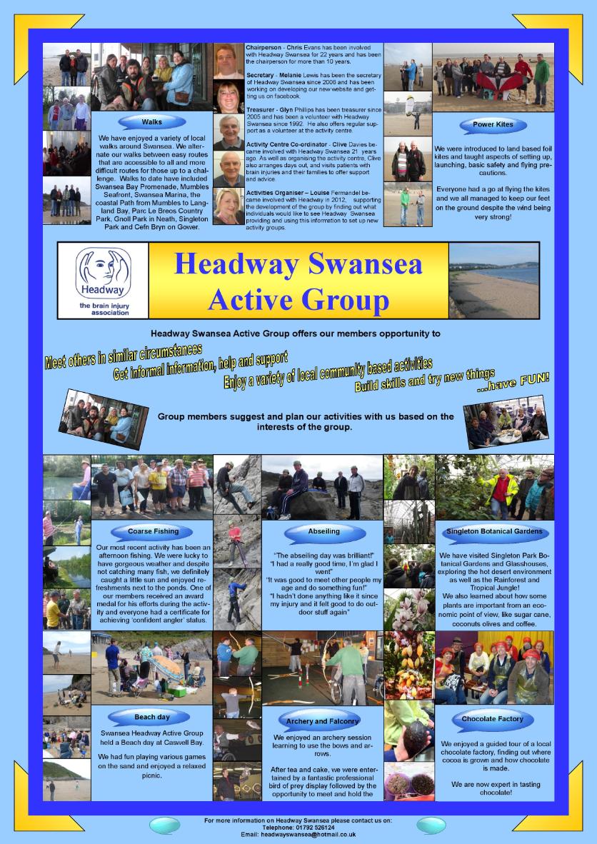 Headway Swansea Active Group